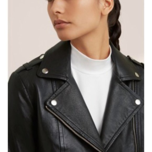Mackage Karan Leather Jacket for Aritzia Size S/Small - Picture 3 of 5